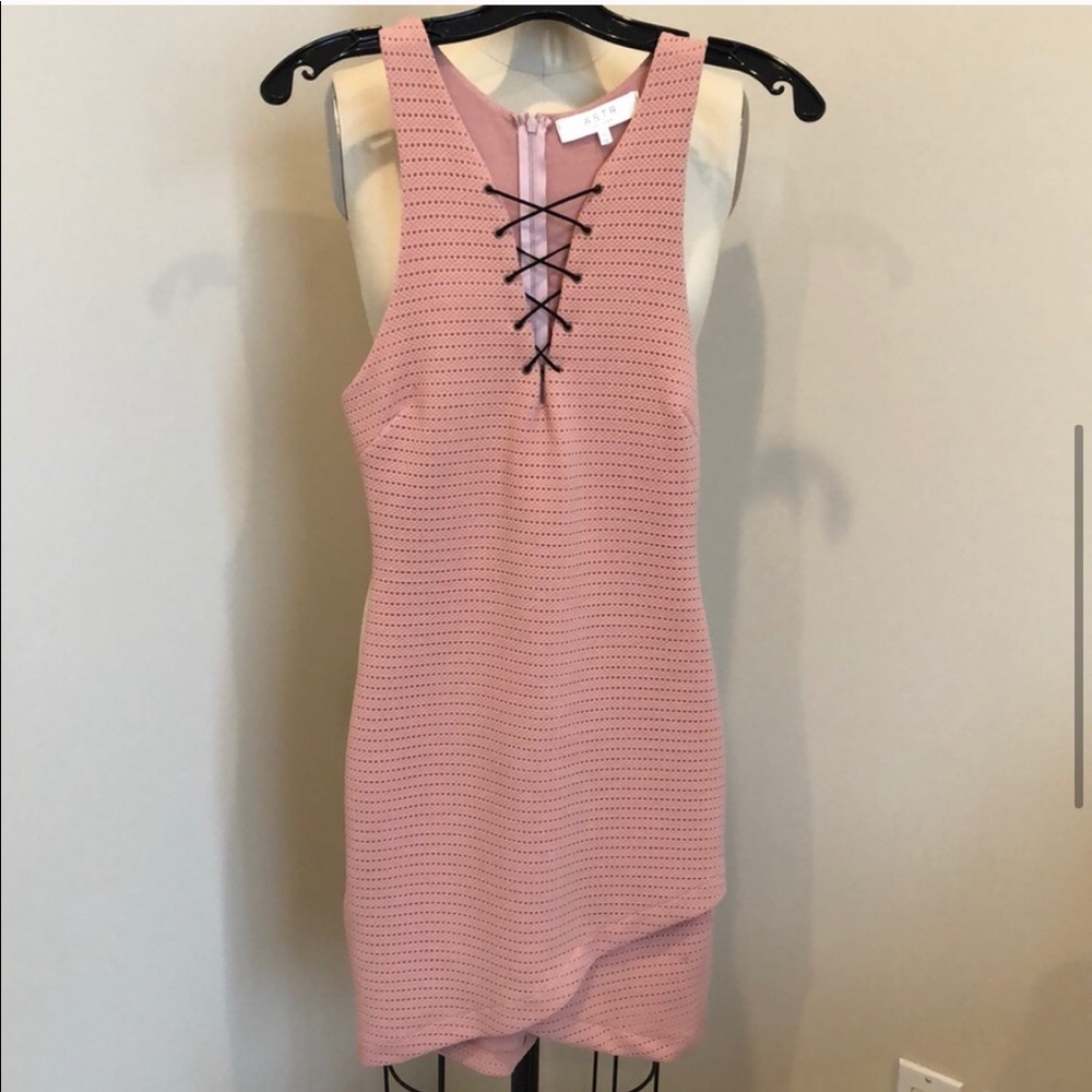 ASTR The Label Blush Bodycon Dress